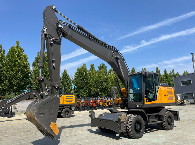18 ton wheel excavator