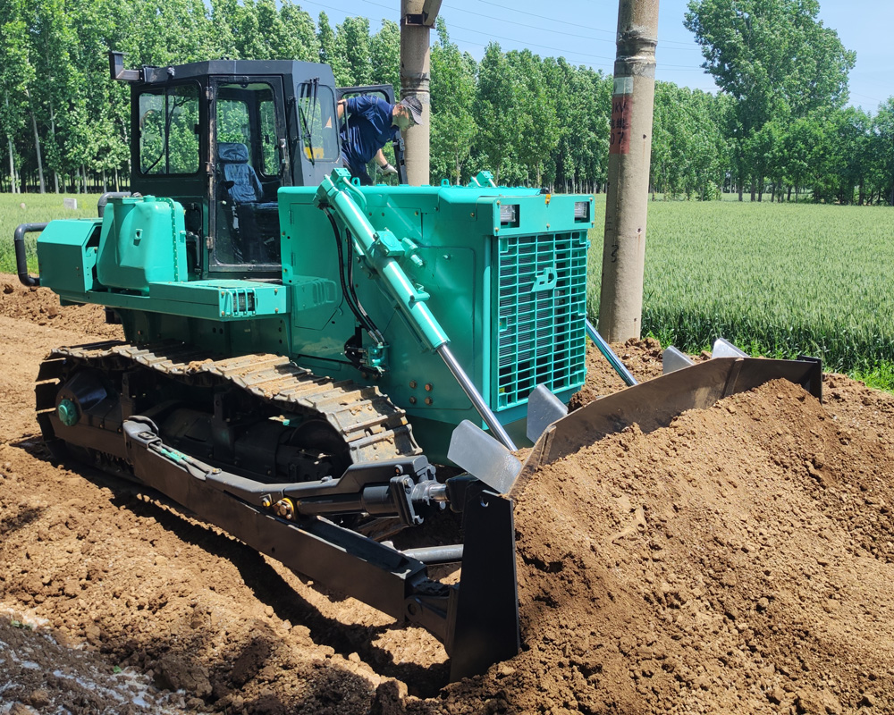 E22 electric bulldozer