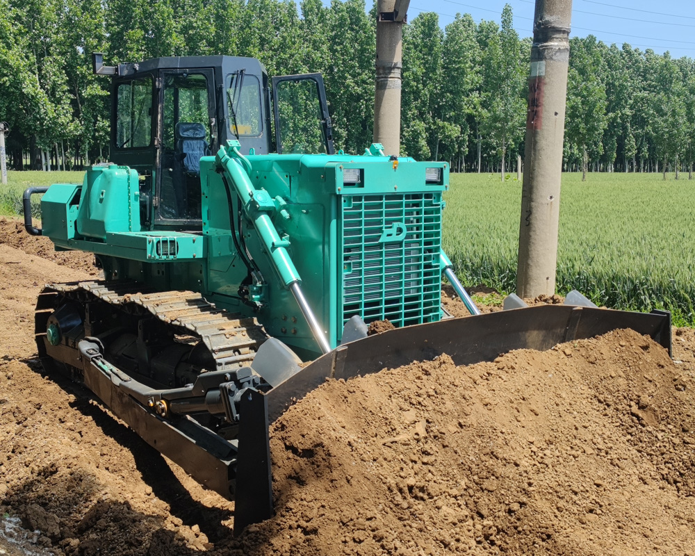 energy saving electric crawler bulldozer