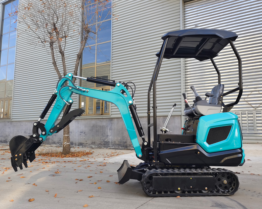 small hydraulic excavator