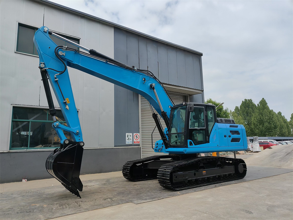 21 ton crawler excavator full exterior view