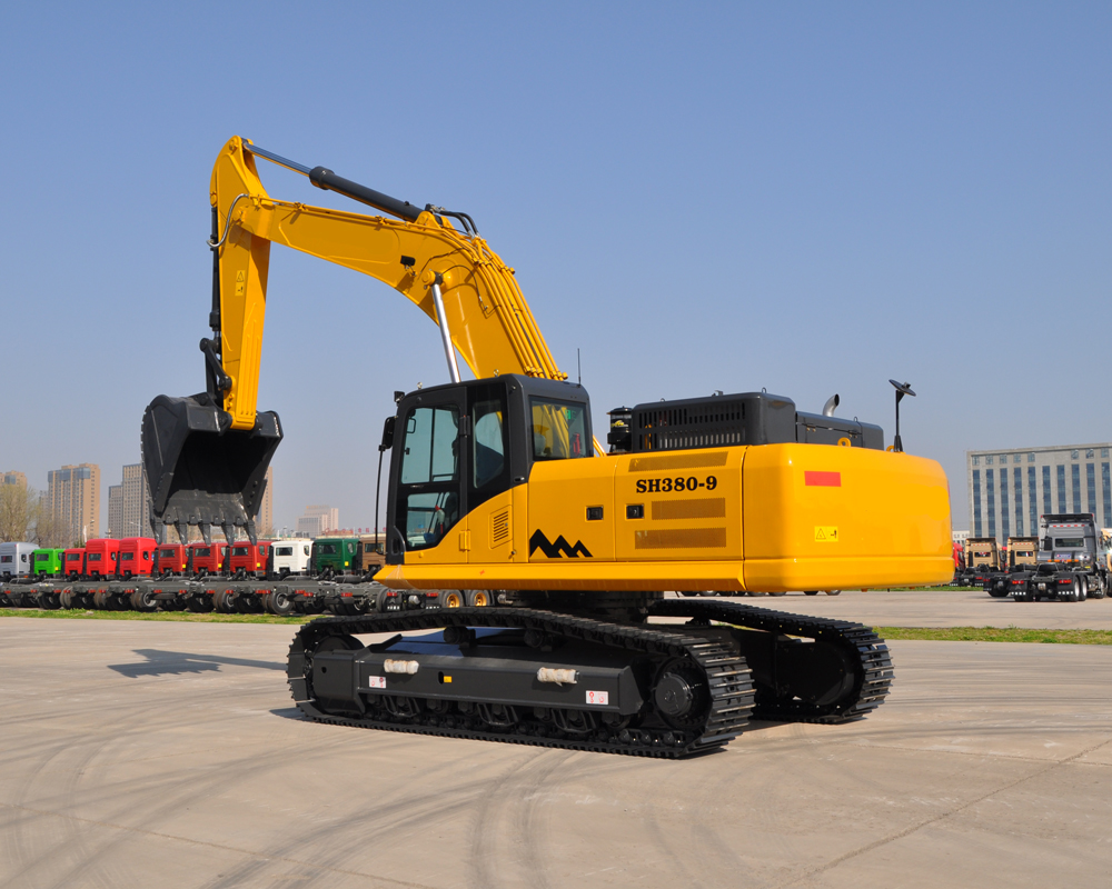 large crawler excavator