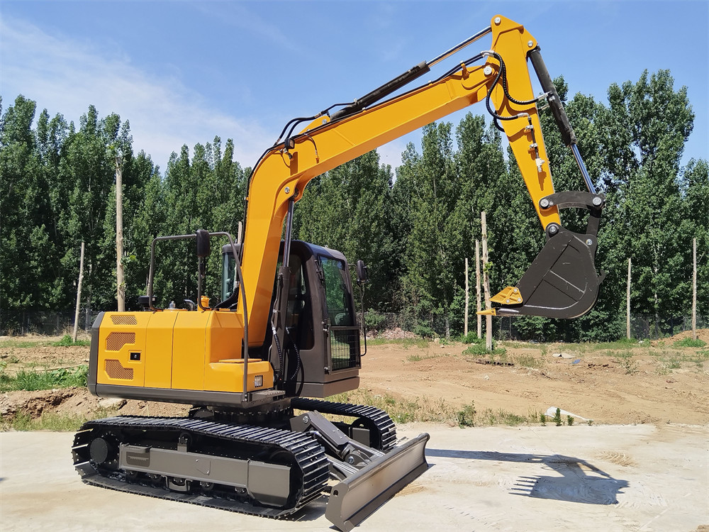 trenching digging loading machine