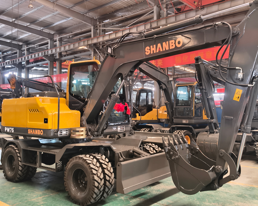 8 ton wheeled excavator