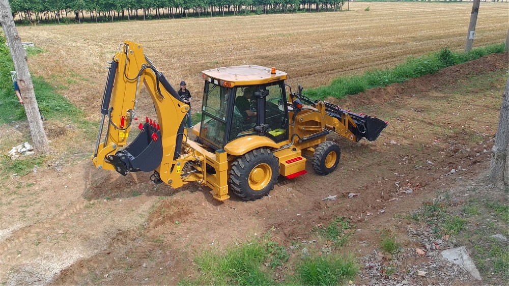 Performance Advantages of 4-Wheel Backhoe Loaders: An Analysis of Multi-Scenario Construction Applications in Urban and Rural Infrastructure